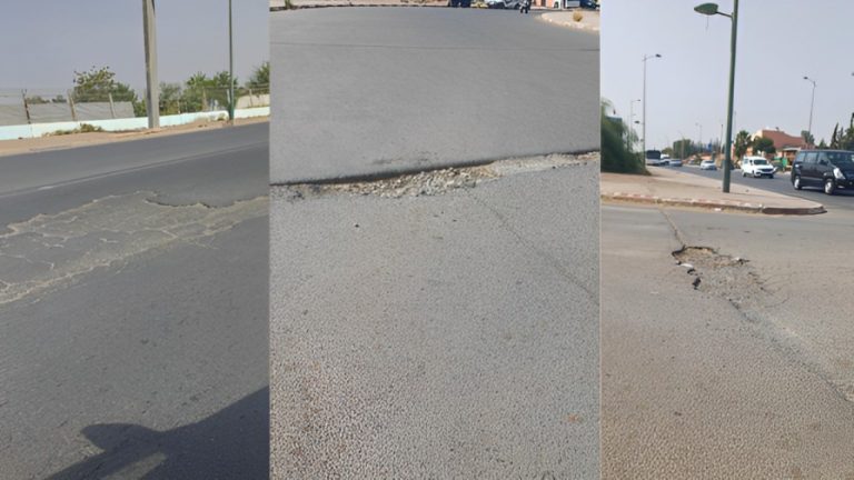 تردي وضعية مقطع طرقي بتسلطانت يغضب المواطنين – Kech24: Morocco News – كِشـ24 : جريدة إلكترونية مغربية