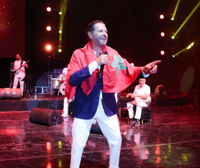 راغب علامة يُلهب منصة النهضة في مهرجان موازين وسط حضور جماهيري كبير