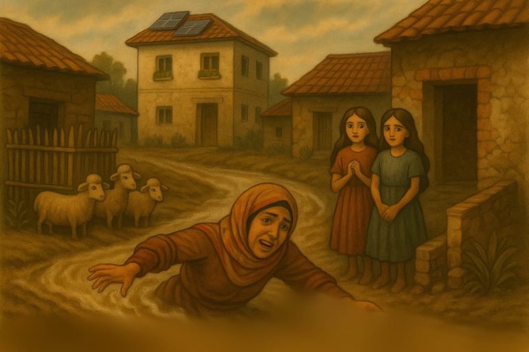 المطر لا يزال يرعب الطفلتين.. ثلاث سنوات على فاجعة دمنات والعدالة لم تروِ دموع يتيمتين